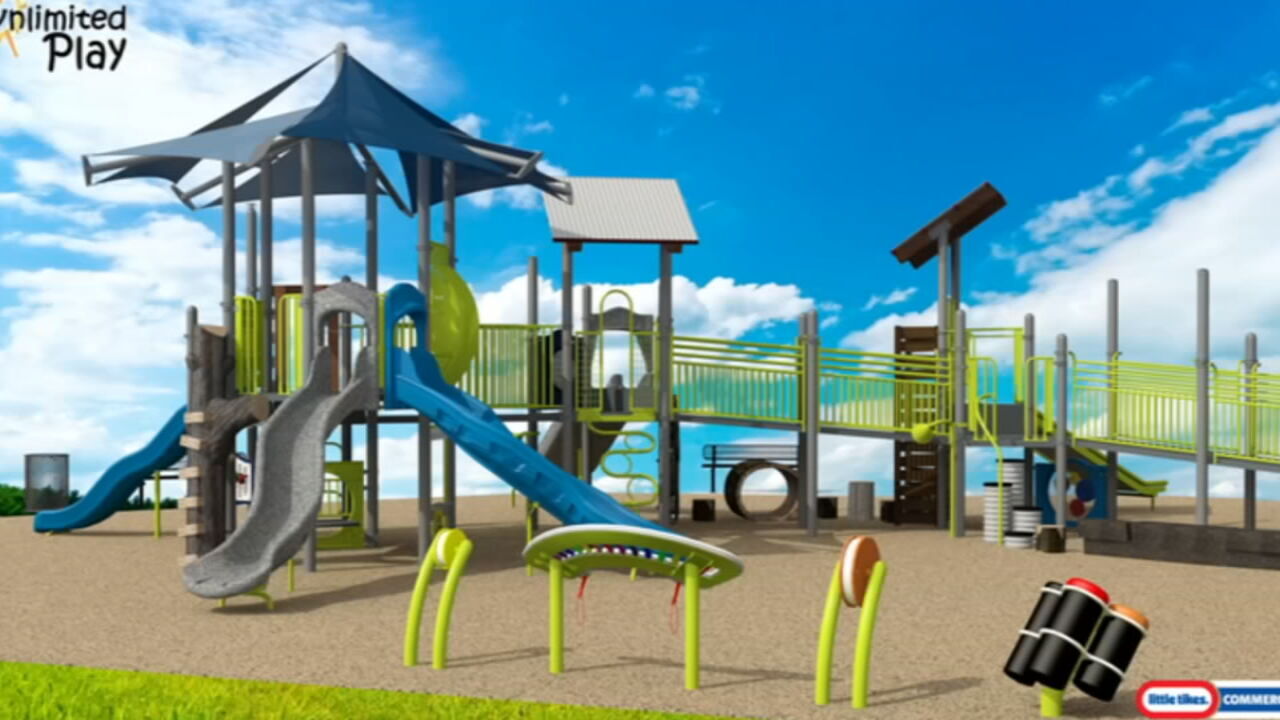 Accessible playground in Louisville's Hurstbourne area planning to open in the spring
